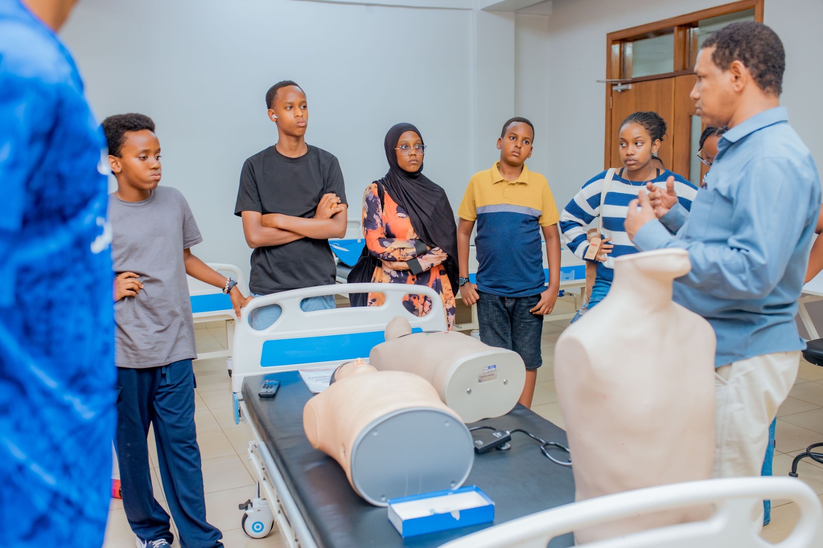 IRCAD Africa Medical Camp Students