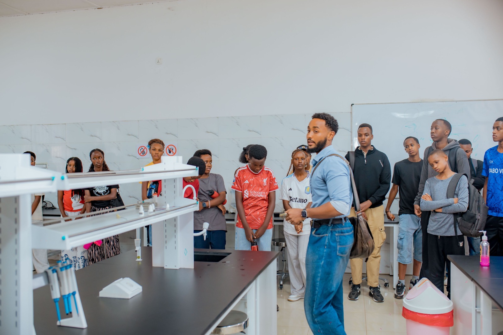 IRCAD Africa Medical Camp Students